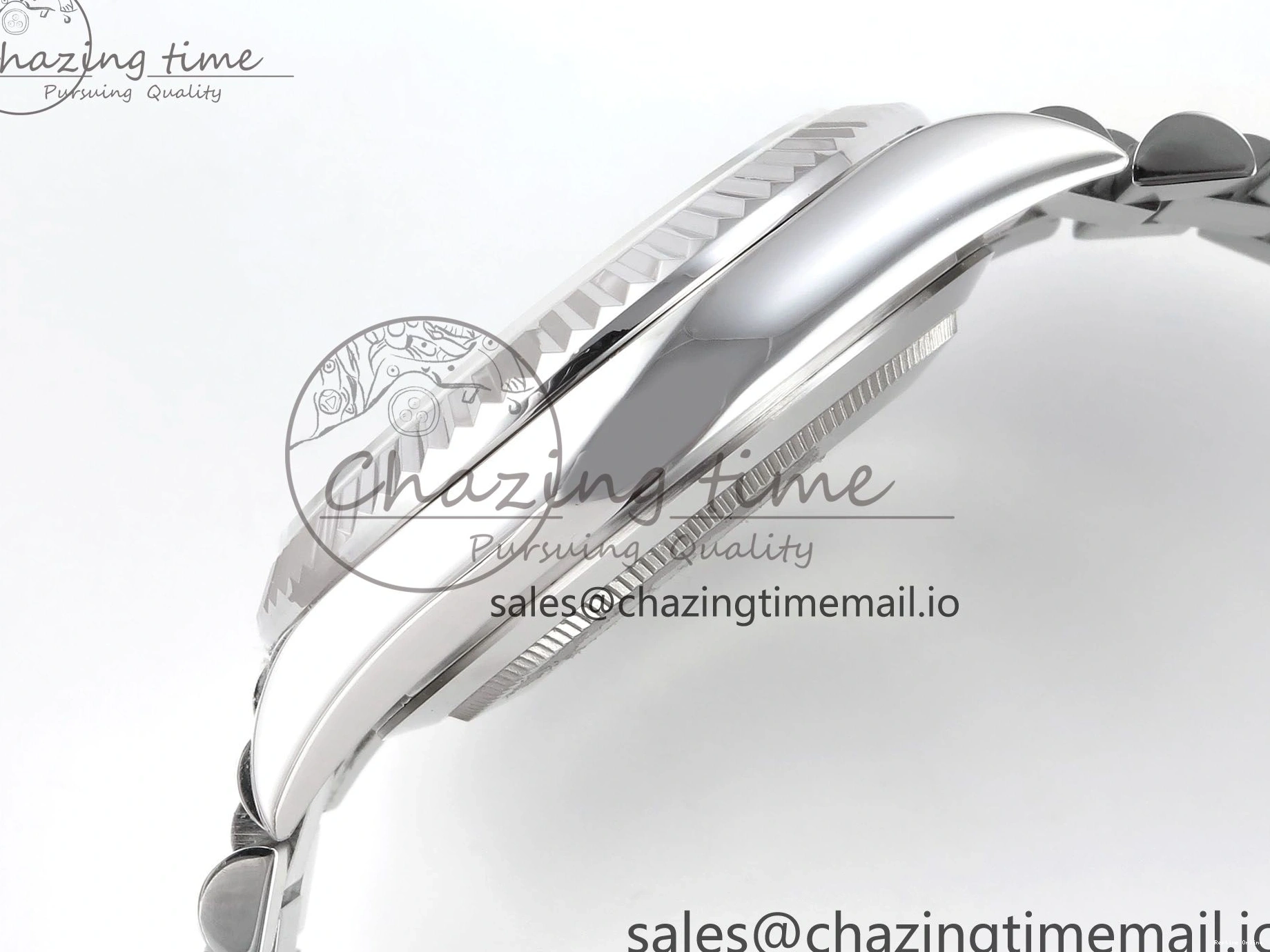 0113 Tailored Day Date 40 SS 228239 KF 1:1 Best Edition Green Roman Dial on President Bracelet VR3255 (Gain Weight) 826